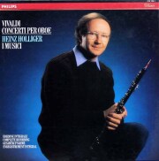 ホリガー、イ・ムジチのヴィヴァルディ/オーボエ協奏曲集　蘭PHILIPS　3824　LP レコード