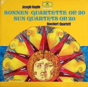 ケッケルト四重奏団のハイドン/「太陽四重奏曲集」　独DGG　3690　LP レコード