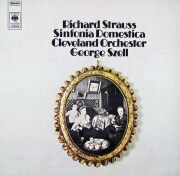 セルのR.シュトラウス/家庭交響曲　独CBS　3828　LP レコード