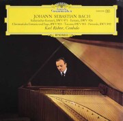リヒターのバッハ/「イタリア協奏曲」ほかチェンバロ作品集　独DGG　3688　LP レコード