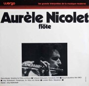 ニコレのブーレーズ/フルートとピアノのためのソナチネほか　独wergo　3688　LP レコード