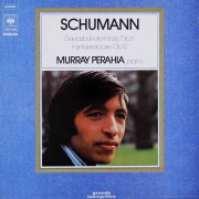 ペライアのシューマン/ダヴィット同盟舞曲集ほか　独CBS　3688　LP レコード