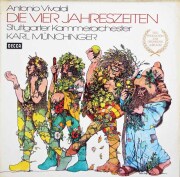 ミュンヒンガーのヴィヴァルディ/「四季」　独DECCA　3794　LP レコード