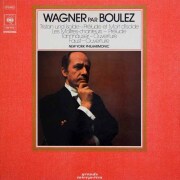 ブーレーズのワーグナー/「トリスタンとイゾルデ」前奏曲と「愛の死」ほか　仏CBS　3793　LP レコード