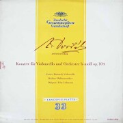 【フラット盤】　マイナルディのドヴォルザーク/チェロ協奏曲ロ短調　独DGG　3899　LP レコード