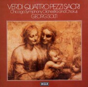 ショルティのヴェルディ/聖歌四篇　独DECCA　3899　LP レコード