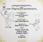 バーンスタインのロッシーニ/序曲集　独CBS　3899　LP レコード