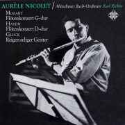 ニコレ、リヒターのモーツァルト/フルート協奏曲第1番ほか　独TELEFUNKEN　3898　LP レコード
