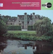 カッチェンのシューベルト/さすらい人幻想曲ほか　英DECCA　3897　LP レコード