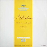 ヨッフムのブラームス/交響曲第1番　独DGG　3897　LP レコード
