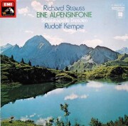 ケンペのR.シュトラウス/アルプス交響曲　独EMI　3896　LP レコード