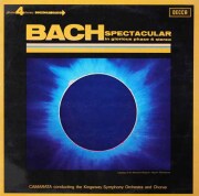 カマラータの「バッハ・スペクタキュラー」　英DECCA　3896　LP レコード