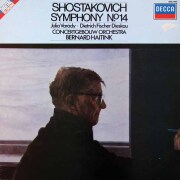 ハイティンクのショスタコーヴィッチ/交響曲第14番　蘭DECCA　3896　LP レコード