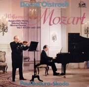オイストラフ、バドゥラ＝スコダのモーツァルト/ヴァイオリンとピアノのための作品集　独eurodisc　3895　LP レコード