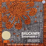 シューリヒトのブルックナー/交響曲第7番　独Concert Hall　3895　LP レコード