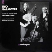 トリオ・ガランテリーの「18世紀のリュートと弦楽のための音楽」　米audioquest　3894　LP レコード