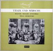 ボスコフスキーのモーツァルト/舞曲と行進曲　第1集　独DECCA　3894　LP レコード
