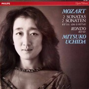 【直筆サイン入り】　内田のモーツァルト/ピアノソナタ第15、18番ほか　蘭PHILIPS　3428　LP レコード