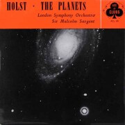 サージェントのホルスト/組曲「惑星」　英Ace of Clubs（DECCA）　3893　LP レコード