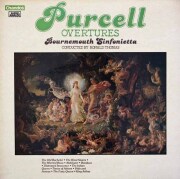 トーマス、ボーンマス・シンフォニエッタのパーセル/12の序曲集　英Chandos　3893　LP レコード