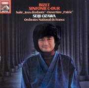 小澤のビゼー/交響曲 ハ長調ほか　独EMI　3431　LP レコード