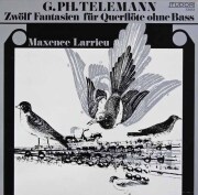 ラリューのテレマン/無伴奏フルートのための12の幻想曲　スイスTUDOR　3893　LP レコード