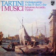 アッカルドとイ・ムジチのタルティーニ/ヴァイオリン協奏曲集　蘭PHILIPS　3830　LP レコード