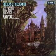 アンセルメのドビュッシー/「ペレアスとメリザンド」全曲　英DECCA　3892　LP レコード