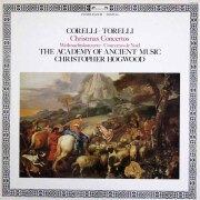 ホグウッドの「クリスマス・コンサート」　（コレッリ、トレッリ、バッハ、ヘンデルほか）　蘭L'oiseau-Lyre　3891　LP レコード