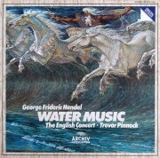 ピノックのヘンデル/水上の音楽　独ARCHIV　3891　LP レコード