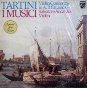 アッカルドとイ・ムジチのタルティーニ/ヴァイオリン協奏曲集　蘭PHILIPS　3831　LP レコード