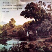 スークトリオのシューベルト/ピアノ三重奏曲ほか　独ETERNA　3832　LP レコード
