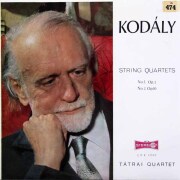 タートライ四重奏団のコダーイ/弦楽四重奏曲 第1、2番　ハンガリーQUALITON　3832　LP レコード