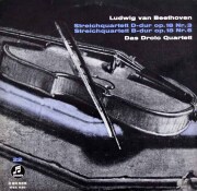ドロルツ四重奏団のベートーヴェン/弦楽四重奏曲第3&6番　独Columbia　3525　LP レコード