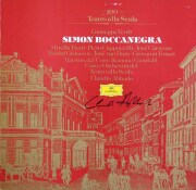 【直筆サイン入り】　アバドのヴェルディ/「シモン・ボッカネグラ」全曲　独DGG　3534　LP レコード