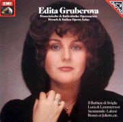 グルベローヴァのフランス、イタリアオペラアリア集　独EMI　3538　LP レコード