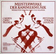 ニッフェネッガー、ワイスのショパン/チェロソナタ ほか　独Armida　3894　LP レコード