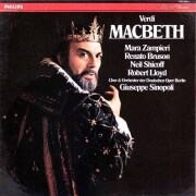 シノーポリのヴェルディ/「マクベス」全曲　蘭PHILIPS　3623　LP レコード