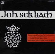 ラウテンバッハーのバッハ/無伴奏ヴァイオリンソナタとパルティータ全曲　独MUSICAPHON　3625　LP レコード