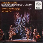 マークのメンデルスゾーン/「真夏の夜の夢」　英DECCA　3626　LP レコード
