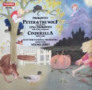 ネーメ・ヤルヴィのプロコフィエフ/「ピーターと狼」ほか　英Chandos　3627　LP レコード
