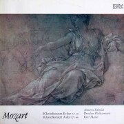 シュミット、マズアのモーツァルト/ピアノ協奏曲第22、23番　独ETERNA　3633　LP レコード