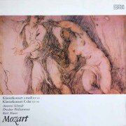 マズア、シュミットのモーツァルト/ピアノ協奏曲第24、25番　独ETERNA　3633　LP レコード