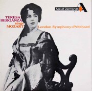 ベルガンサ、モーツァルトを歌う　英DECCA（Ace of Diamonds）　3633　LP レコード