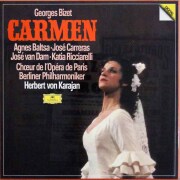 【未開封】　カラヤンのビゼー/歌劇「カルメン」全曲　独DGG　3746　LP レコード