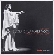 【独最初期フラット盤】　カラスのドニゼッティ/「ランメルモールのルチア」全曲　独Columbia　3635　LP レコード