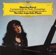 ラヴェル:夜のガスパール他/マルタ•アルゲリッチLP1枚1975年ドイツ盤 ラヴェル:夜のガスパール他/マルタ•アルゲリッチLP1枚1975年