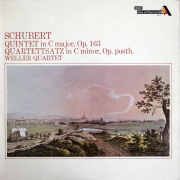 ウェラー四重奏団のシューベルト/弦楽五重奏曲ハ長調 ほか　英DECCA (Ace of Diamonds)　3704　LP レコード