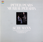 ピアース、ペライアのシューマン/リーダークライス ほか　独CBS　3718　LP レコード