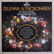 ホリガーらのゼレンカ/6つのトリオ・ソナタ集　独ARCHIV　3724　LP レコード
